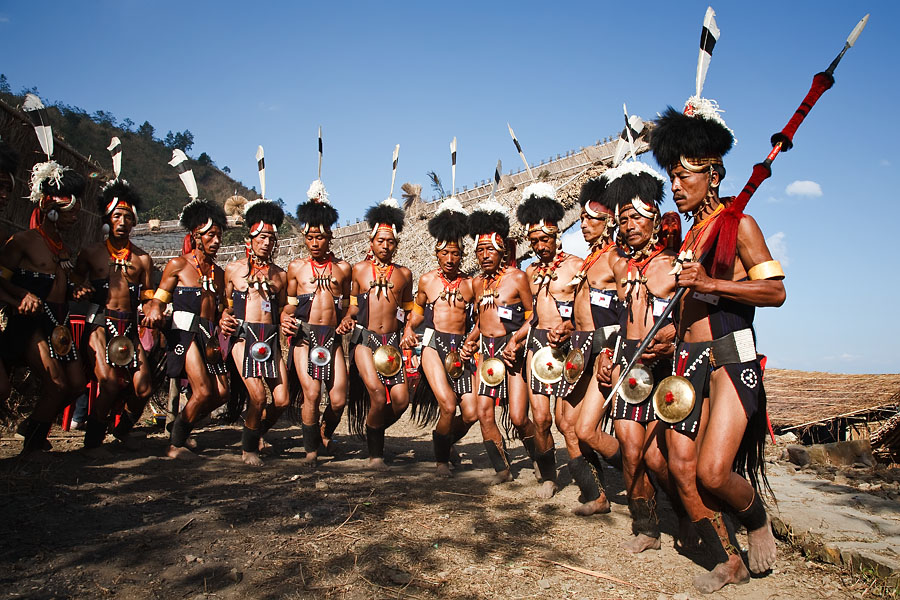 Tribesmen from the Chang naga clan